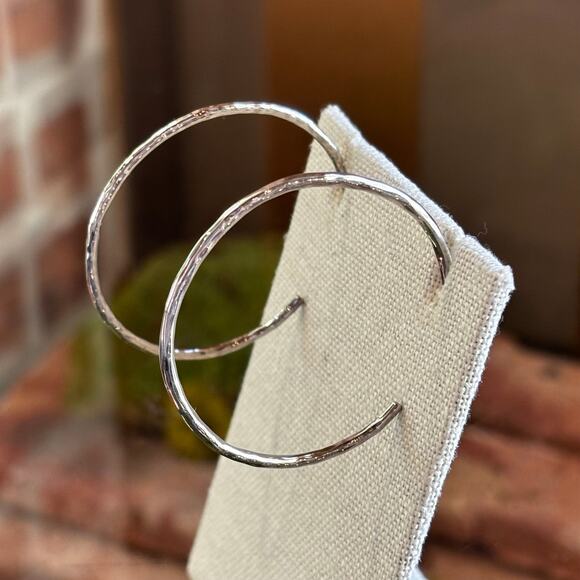 IPPOLITA Silver Hoop Earrings - Picture 3 of 4